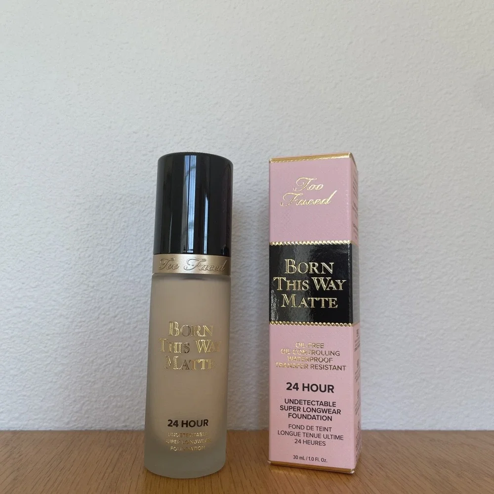 Too Faced Born This Way Matte 24 Hour Longwear Foundation, 1.0 fl oz -CLOUD‎